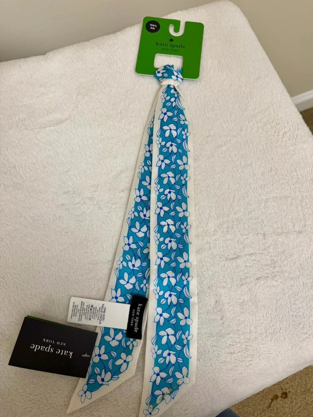 Kate Spade Silk Bag Scarf
